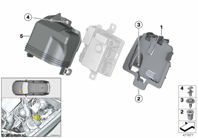 Voedingsmodule Z11 aanbouwdelen