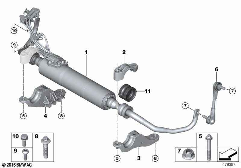 Stabilisator voor/Dynamic Drive