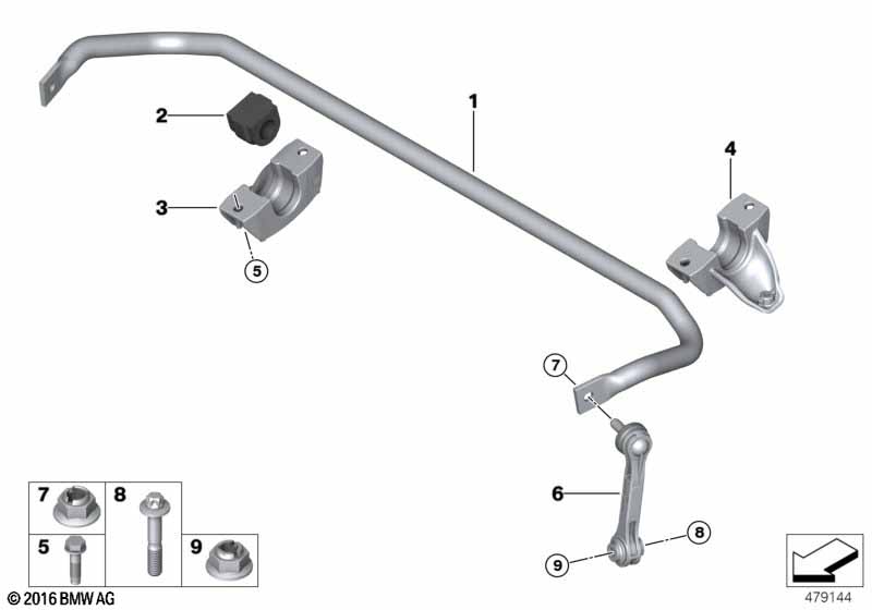 Stabilisator achter