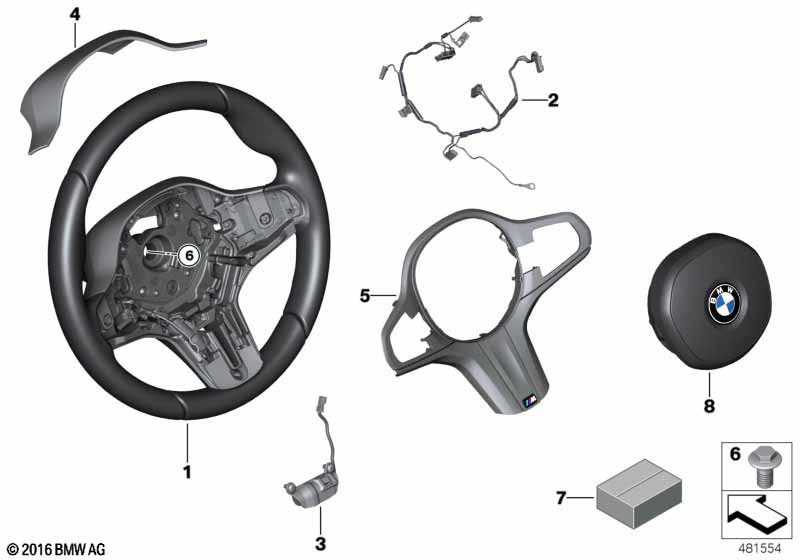 M Sportstuurwiel,airbag,multifunctioneel
