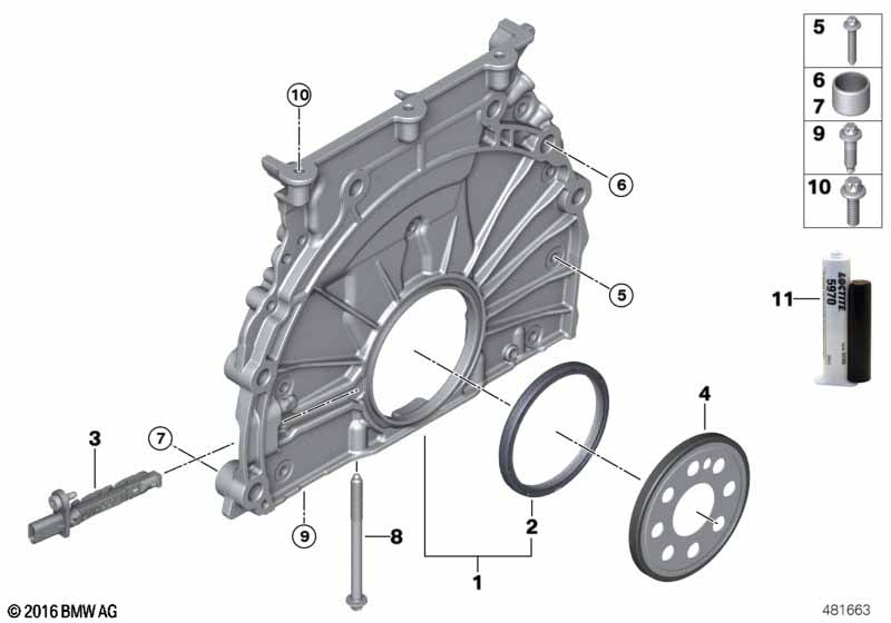 Distributiecarter deksel