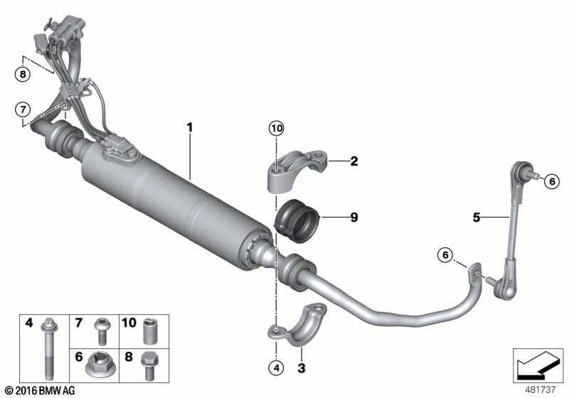 Stabilisator voor/Dynamic Drive