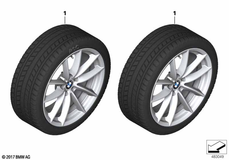 Spike/SC compl.winterwiel stijl 618-18"