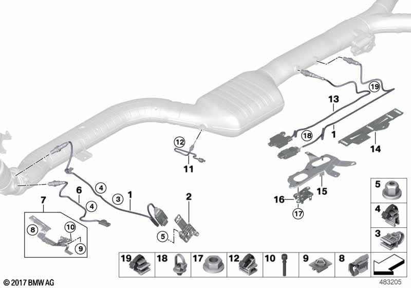 Uitlaatgassensoren / sonde NOX / SCR