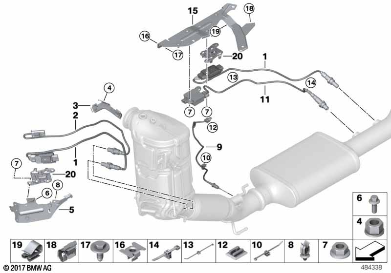 Uitlaatgassensoren / sonde NOX