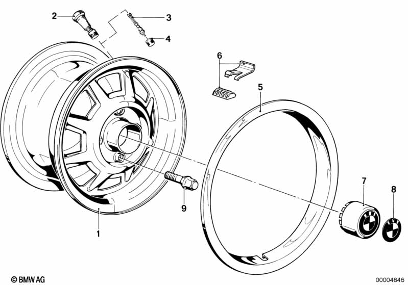 Velg stalen