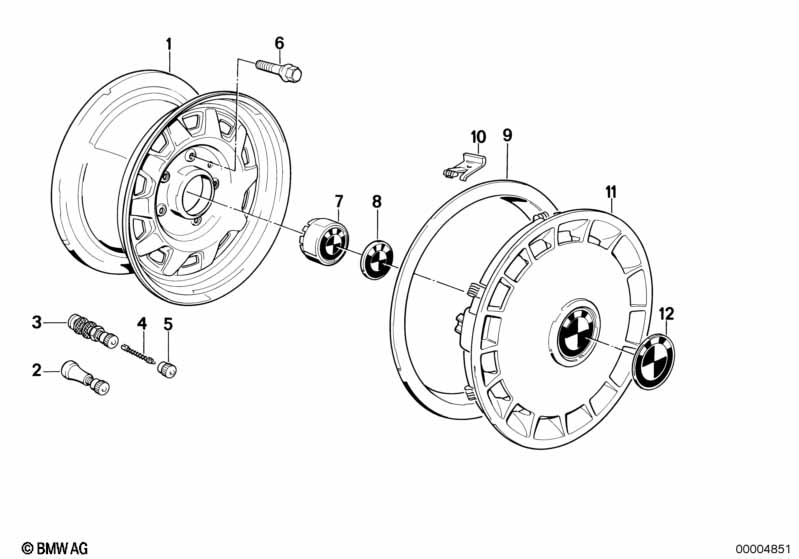 Velg stalen styl.1