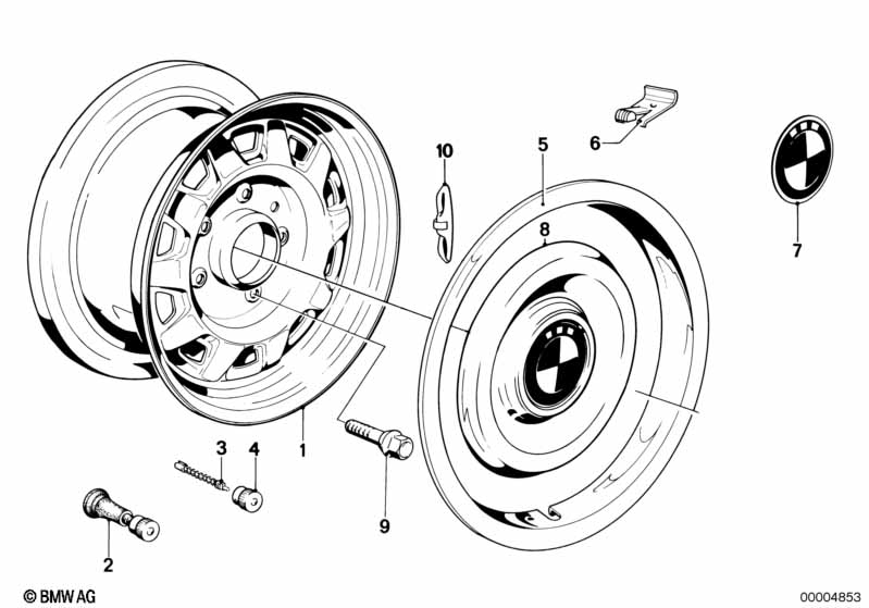 Velg stalen