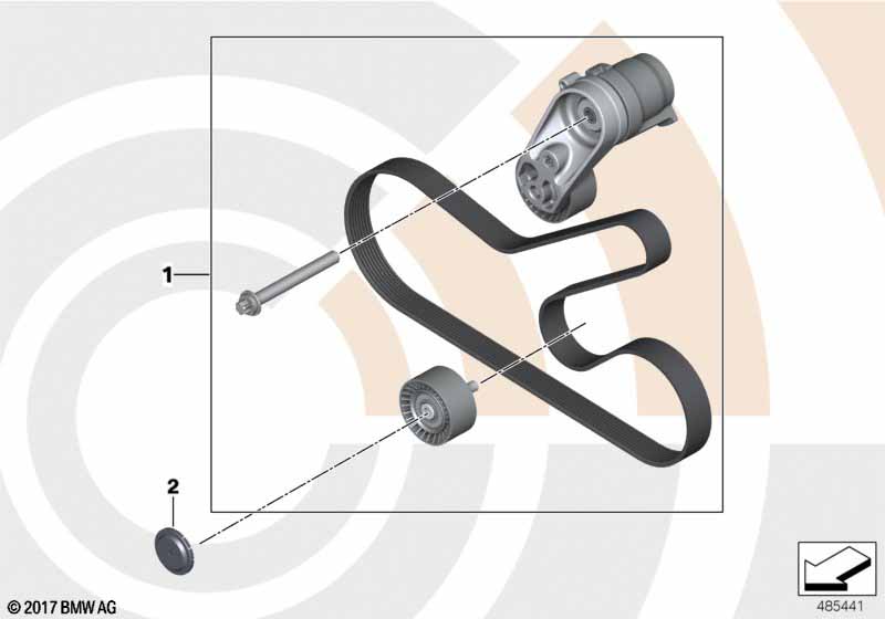 Reparatieset riemaandrijving Value Line