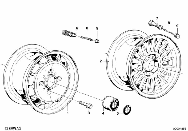 Velg van lichtmetaal