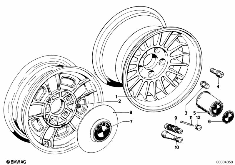 Velg van lichtmetaal