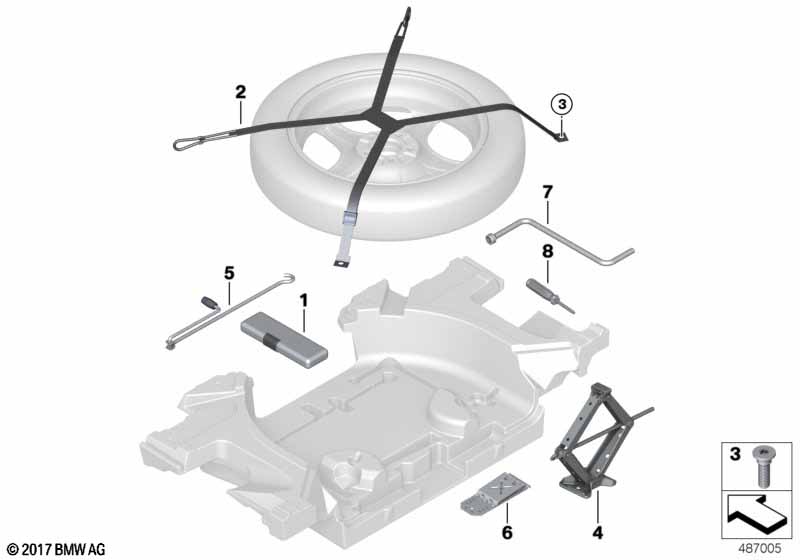 Boordgereedschap/Krik