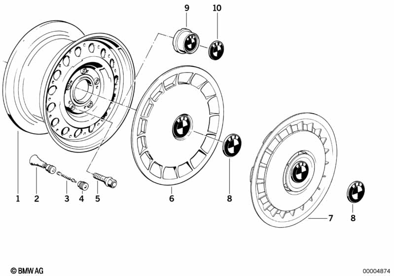 Velg stalen styl.1