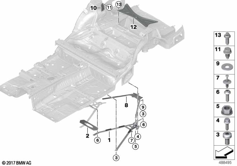 Versterking carrosserie achterbouw