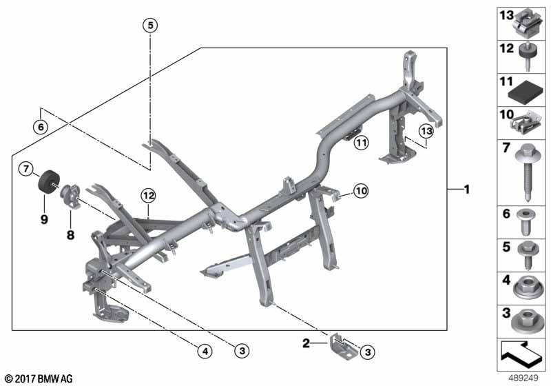 Draagbalk instrument paneel