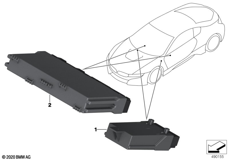 Regeleenheid stoelmodule