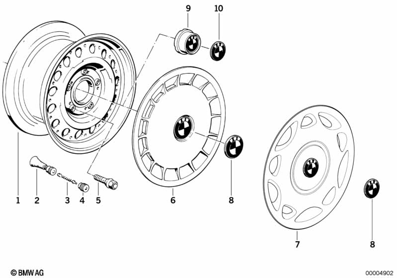 Velg stalen styl.1