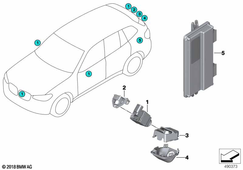 Surround View camera/PMA Plus