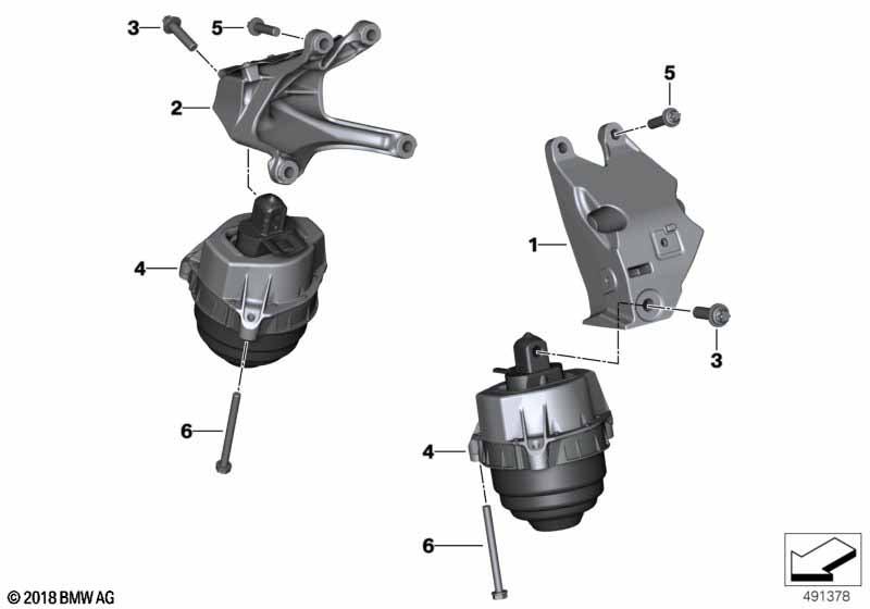 Motorophanging