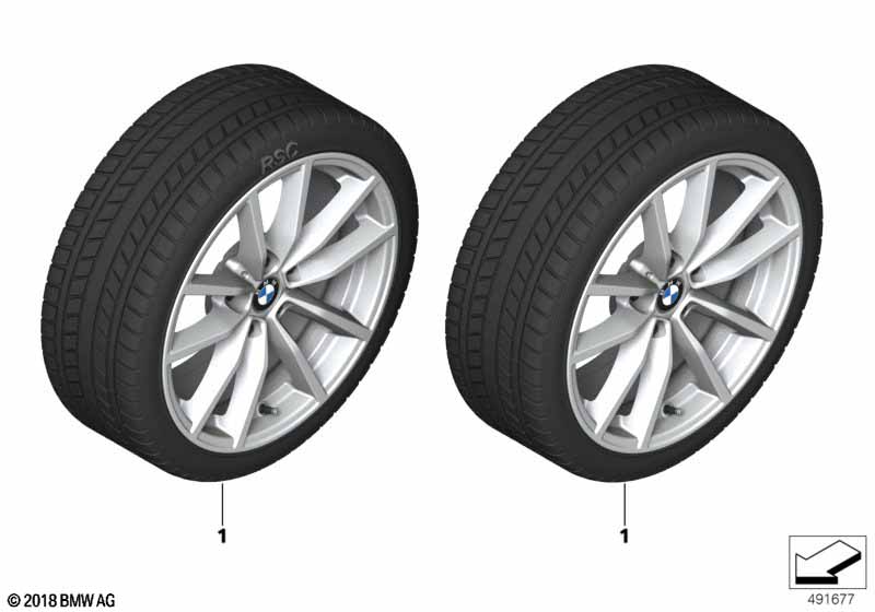 Spike/SC compl.winterwiel stijl 778-17"