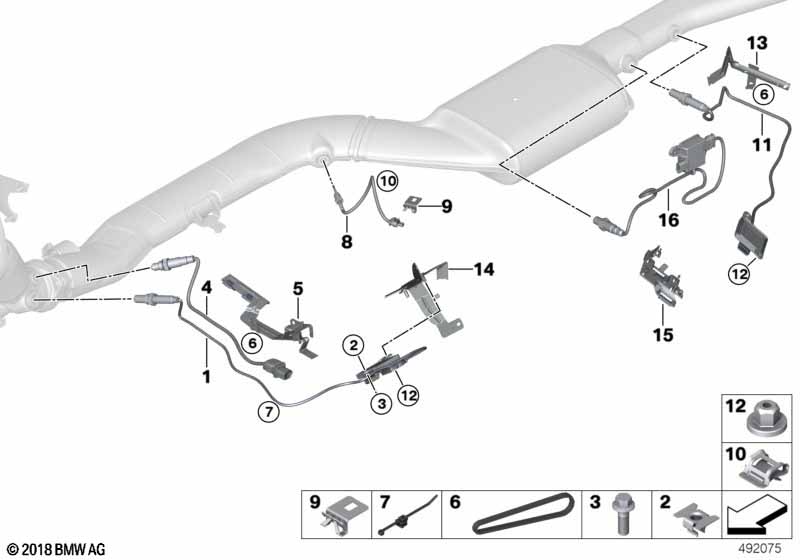 Uitlaatgassensoren / sonde NOX / SCR