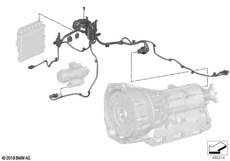 Kabelboom motor