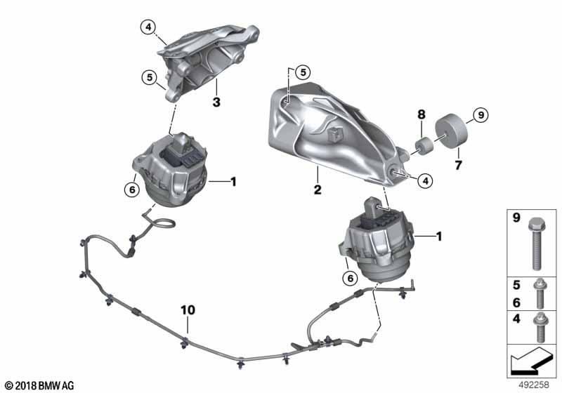 Motorophanging