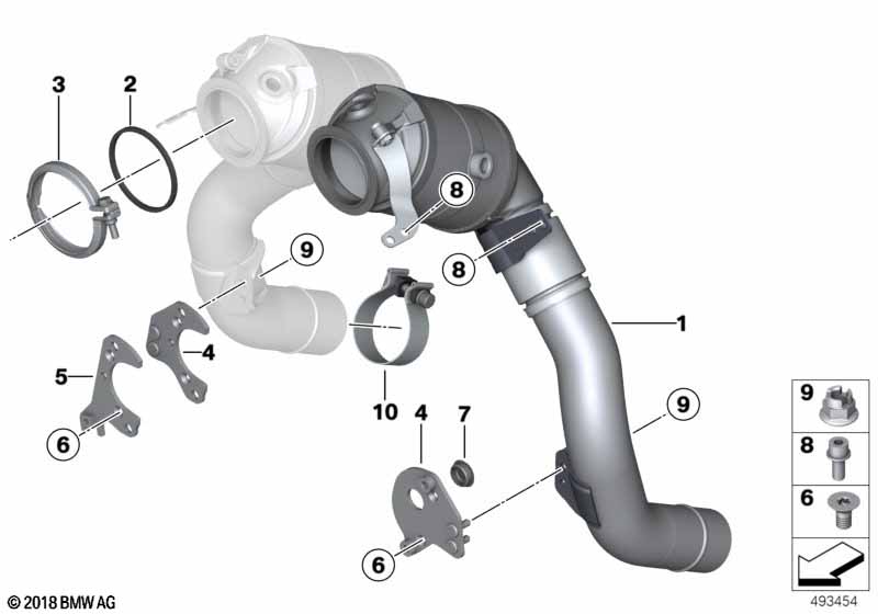 Katalysator dichtst bij motor