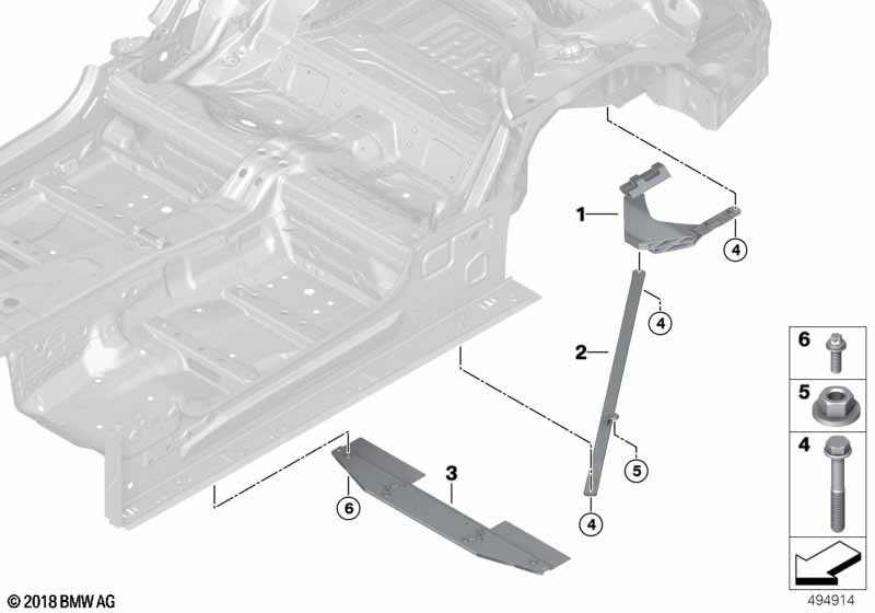 Versterking carrosserie achterbouw