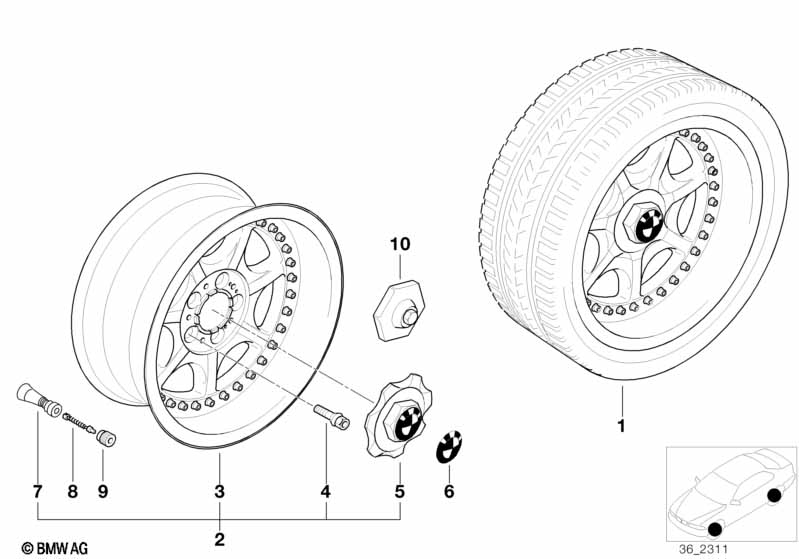 7-spaaks compoundwiel (styl.19)