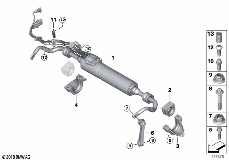 Stabilisator achter/Dynamic Drive