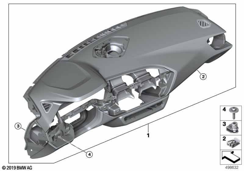 Bekleding instrumentenpaneel