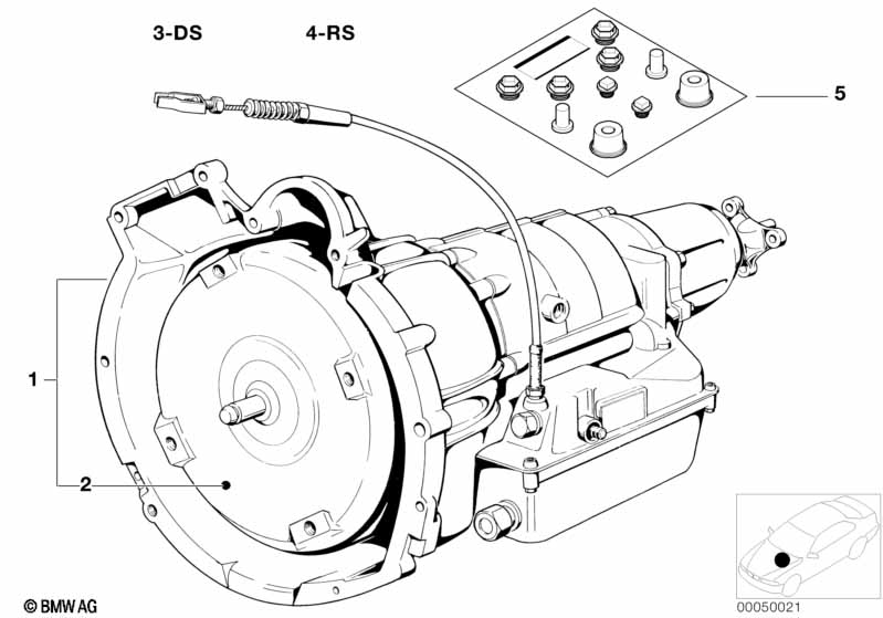 Automatische transmissie 3HP22