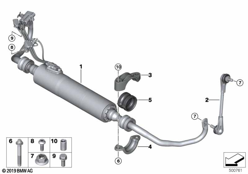 Stabilisator voor/Dynamic Drive