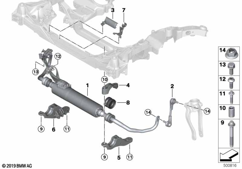 Stabilisator voor/Dynamic Drive 4x4