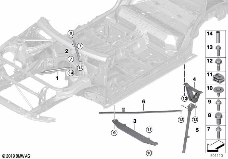 Versterking carrosserie