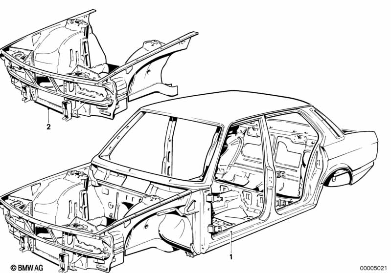 Karosserieframe