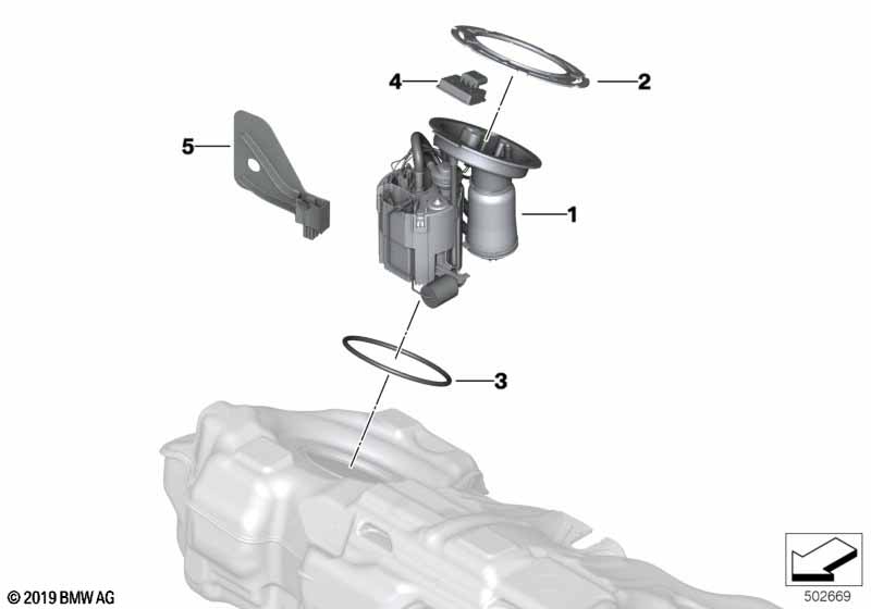 Brandstofpomp / Niveausensor