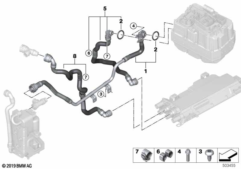 Koelcircuit hoogvoltaccu