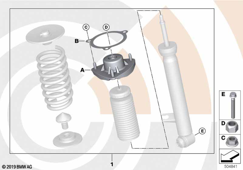 Reparatieset steunlager