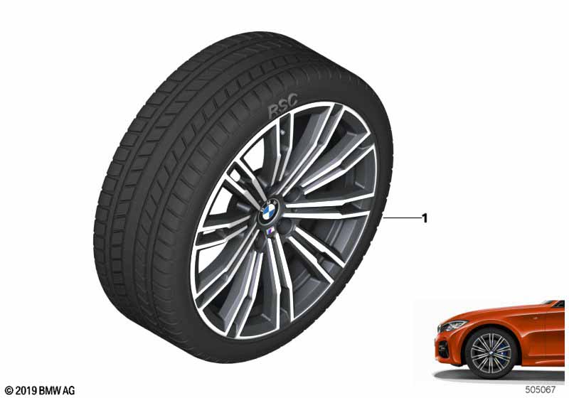 Spike/SC compl.winterwiel stijl 790M-18"