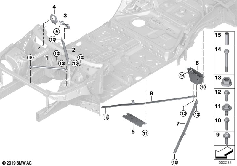 Versterking carrosserie