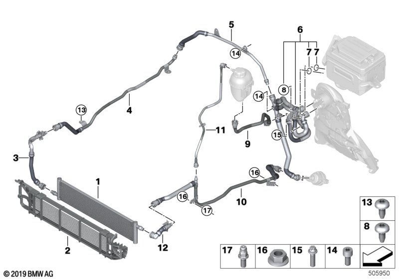 Koelcircuit hoogvoltsysteem