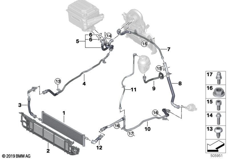 Koelcircuit hoogvoltsysteem