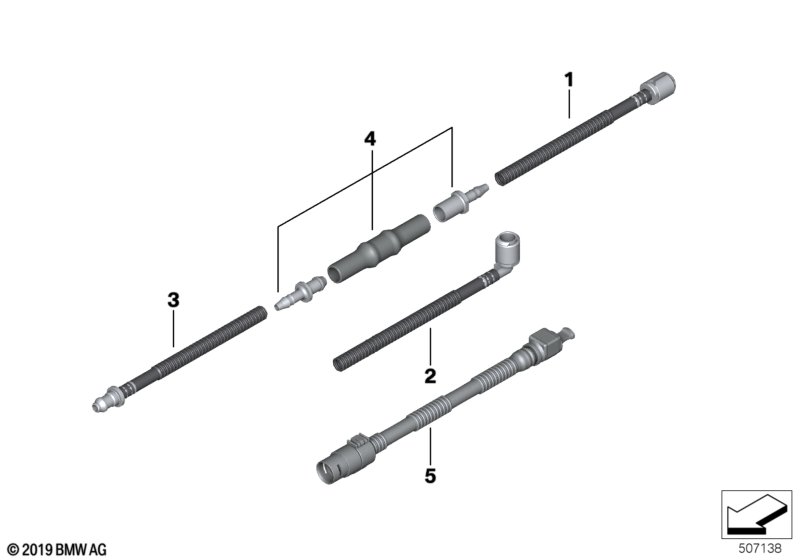 Reparatiestukken slangen