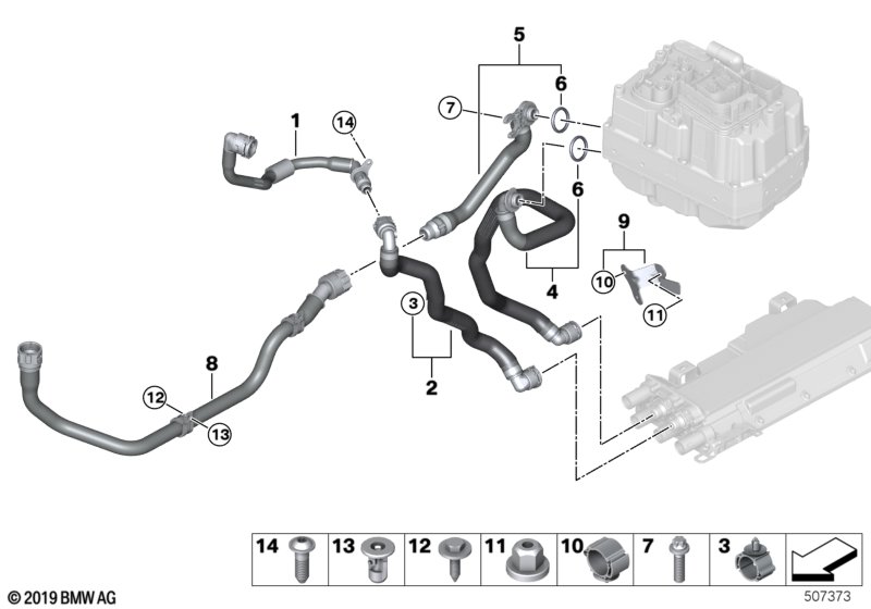 Koelcircuit E-machine-elektronica