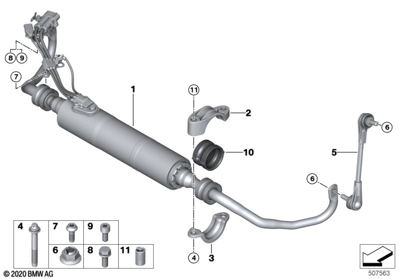 Stabilisator voor/Dynamic Drive