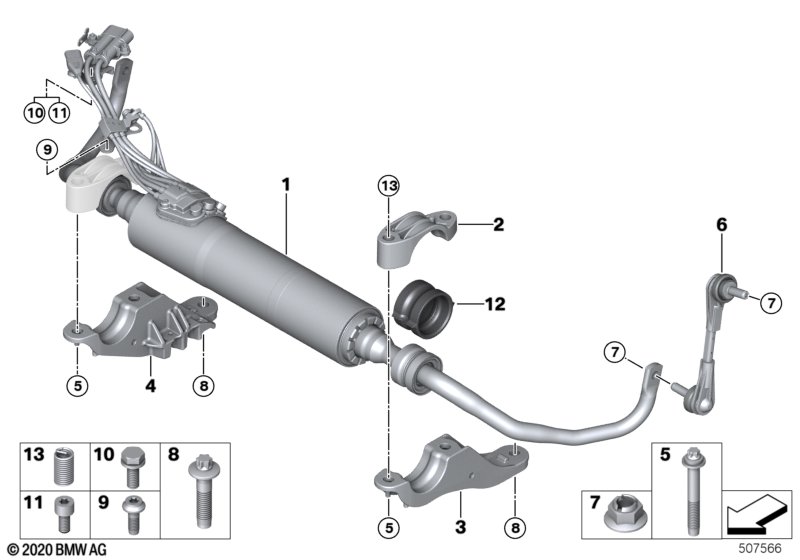 Stabilisator voor/Dynamic Drive 4x4