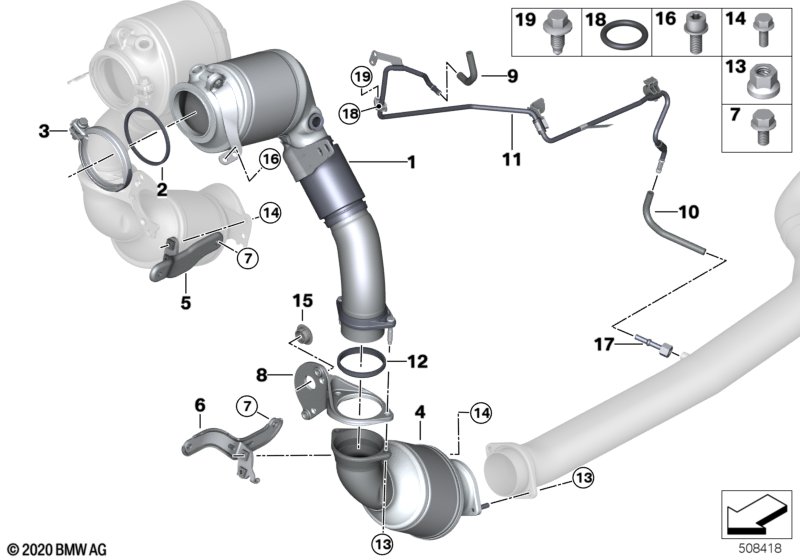 Katalysator dichtst bij motor