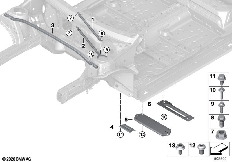 Versterking carrosserie